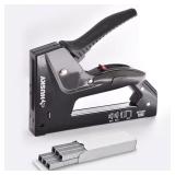 Metal Staple Gun Set with 1000-Pcs Staples