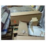 Skid Assorted Vinyl Plank Flooring and Wall Tiles