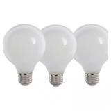 (2) 60W G25 Globe Dimmable Filament Bulb 3-Pack
