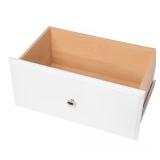 Closet Evolution White Wood Drawer 12x24 in