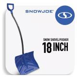 37 in. Metal Handle Plastic Snow Shovel