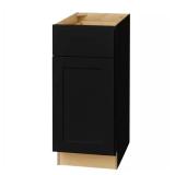 Avondale 15x24x34.5 RTA Cabinet, Raven Black