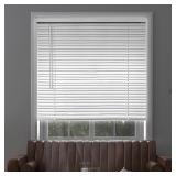 White Cordless Mini Blind 1in Slats 36W x72L