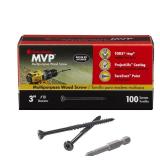 FastenMaster MVP 3 in. Torx Ttap Screws 100 pk
