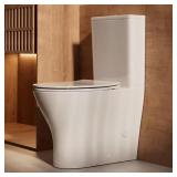 18 in. Rear Outlet 2-Piece Toilet, Dual-Flush