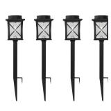 Braxton 20-Lumen Black Solar Path Light (4)