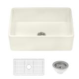Ruvati Fiamma Farmhouse Sink 33x20 Biscuit