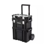 22 in. Connect Rolling System Plastic Tool Box