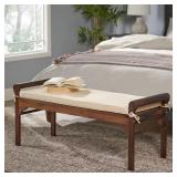 Christopher Knight Meares Bench with Cushion