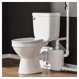 750W Macerating Toilet, White, 1.6 GPF