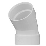 3 in. PVC DWV 45  Hub x Hub Elbow