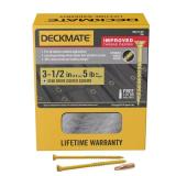 3-1/2 in. Tan Exterior Wood Deck Screws #10