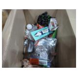 Box Lot Assorted Small Home Improvement Items