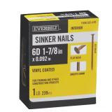1-7/8 in. x 6D Vinyl Sinker Nails, 239-ct