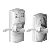 Schlage Camelot Satin Chrome Keypad Door Lock