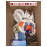 Box Lot Of Assorted Home Improvement Items