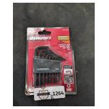 Husky 10-Piece SAE Short Arm Hex Key Set