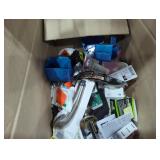 Box Lot Assorted Home Improvement Items