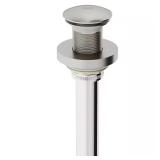 Vessel Bathroom Sink Pop-Up Drain & Ring, BN