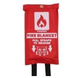 Adamax 40 in. x 40 in. Fire Blanket