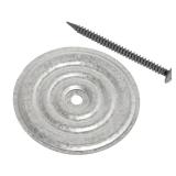 4 in. Membrane Screw with Plate (100-Box)