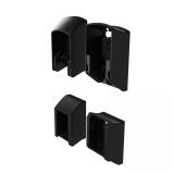 Matt Black Deck Stair Bracket Kit 36' System