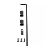 18 in. Black Cane Bolt