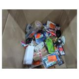 Box Lot Assorted Home Improvement Items