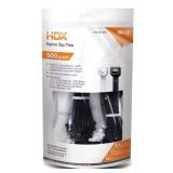 8 in., 11 in., 14 in. Zip Tie Set (500)