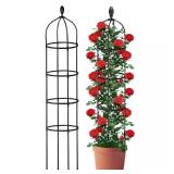 5.9 ft Trellis Obelisk Plant Tower (2-Pack)