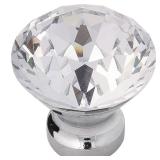 Hickory Hardware Round Cabinet Knob Chrome