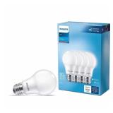 60W Equivalent LED A19 5000K Daylight 4-Pack
