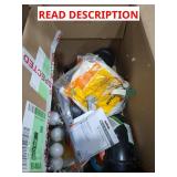 Box Lot Of Assorted Home Improvement Items