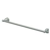 Builders 24 in. Brushed Nickel Towel Bar