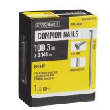 3 in. x 10d Bright Common Nails 1 lb. (60)