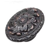 Oil Rubbed Bronze Oval Cabinet Knob (10-Pack)