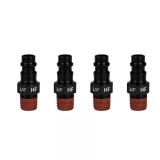 1/4 in. H Flow Aluminum Male Plugs (4-Pack)