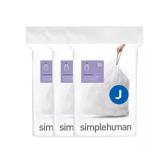 30-45L Code J Trash Bags, 60pk, 3-Dispense