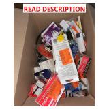 Box Lot Of Assorted Home Improvement Items