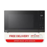 LG NeoChef 2.0 cu ft Microwave, Black SS