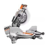 RIDGID 15-Amp 10' Corded Miter Saw with LED
