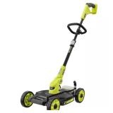 RYOBI ONE+ 18V 12' Mower/Trimmer/Edger