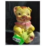 Ceramic Pig Cookie Jar