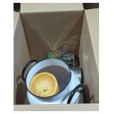 Candles and more box lot.