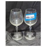 Set of Two Wine Glasses