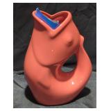 Red GurglePot Decorative Pitcher