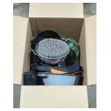 Kitchen accessories box lot.