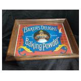 Vintage Baking Powder Advertisement Sign