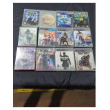 12 PlayStation 3 games.