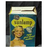 Vintage GE Sunlamp with Original Box